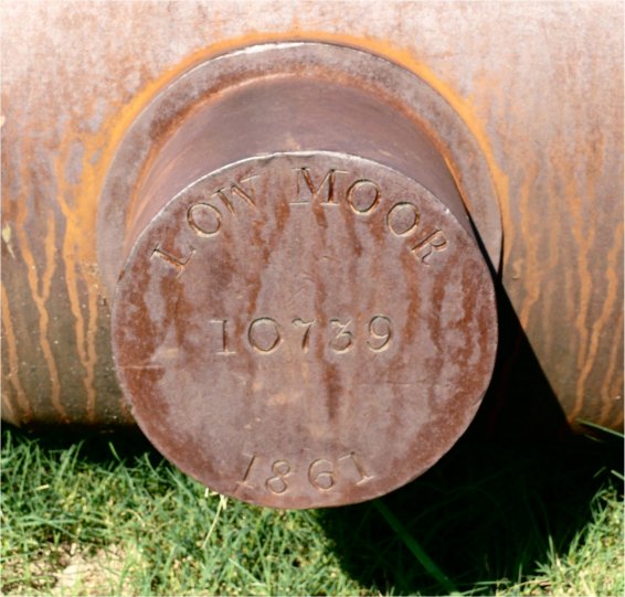 Left Trunnion Markings